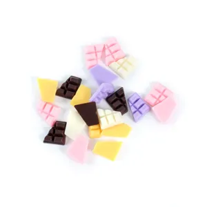 Mini simulation chocolate cabochons resin flatback charms DIY dessert accessories main image