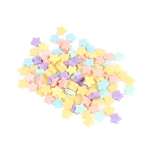 PVC Mini Stella Caramella Cabochon Colorati Fatti Finti Cibo Accessori DIY per Artigianato