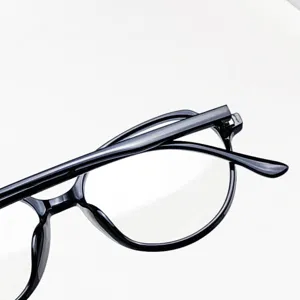 Lightweight TR90 anti-blue light glasses frame for men and women, comfortable daily use.