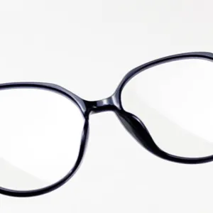 Lightweight TR90 optical glasses frame, anti-blue light clear lens, comfortable daily wear.