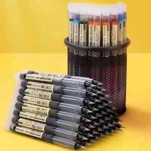 Set de bolígrafos gel borrables para estudiantes, bolígrafo tinta térmica borrable con portalápices.