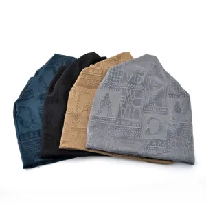 Bonnet slouchy mince et respirant pour homme été décontracté extérieur foulard polyvalent
