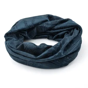 Cagoule multifonctionnelle à motifs bleu foncé foulard respirant léger pour extérieur