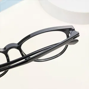 Ultralight big frame anti-blue light optical glasses retro TR90 frame for men and women.