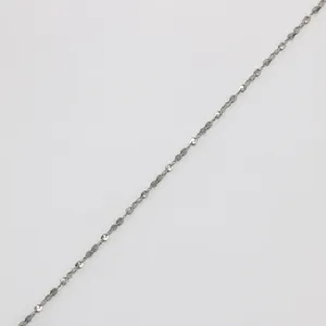 Catena fine fai da te in acciaio inox collana braccialetto accessori gioielli 1,4mm