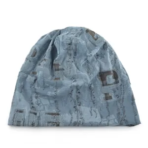 Bonnet en tricot style wasteland détérioré pour hommes et femmes, bonnet vintage décontracté