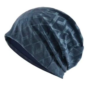 Bonnets d'été légers respirants séchage rapide bonnet de course motif géométrique bonnet de nuit