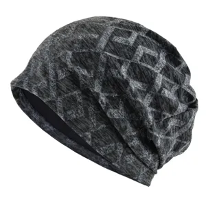 Bonnet léger respirant homme femme été casquette course doux foulard décontracté bonnet de nuit