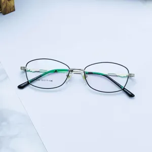 Metal full frame business eyeglasses optical spectacle frames for women fashion daily wear