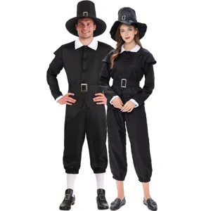 Costume da Arciere Robin Hood di Halloween per Adulti Abito da Esibizione Teatrale Vintage Uniforme da Cacciatore Top E Pantaloni