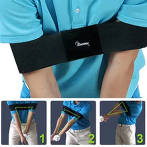 Golf Schwung Trainingsarmband Haltungskorrektur Detailansicht für die richtige Armhaltung.