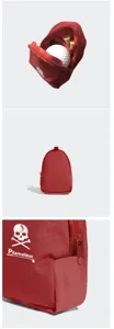 Rote Mini Golf Tasche tragbare Golfballtasche Outdoor Taille hängende Sport Aufbewahrungstasche