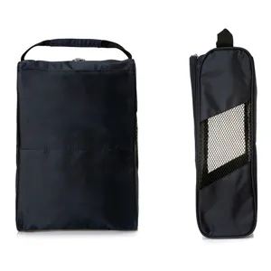 Tragbare Golfschuhtasche Reise Aufbewahrungstasche Organizer mit Griff und Mesh Fenster.