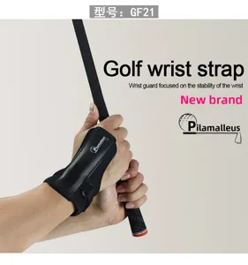 Golf wrist strap posture training aid corrector for stable swing practice and wrist support