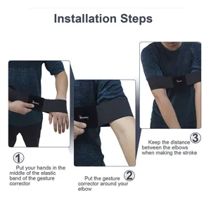 Golf swing gesture corrector arm training band swing posture trainer correction accessory