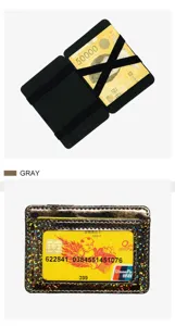 Korean style laser sequin PU magic wallet mini card holder and coin purse for daily use.