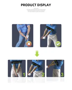 Correcteur de posture pour entrainement de swing de golf debutant equipement de pratique
