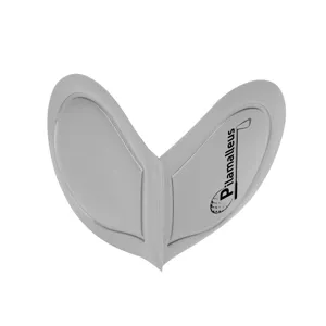 Golf ball cleaner pouch double sided portable cleaning accessory for golf sports equipment.