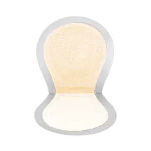 Portable golf ball cleaner with dual-layer microfiber wiping pad for outdoor sports.