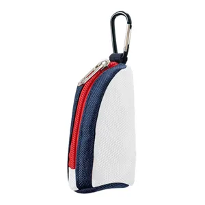 Koranischer Stil Golfball Taillentasche mit Karabiner, kompakte tragbare Zubehörtasche.