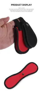 Golfhanddoek golfbalreiniging met drukknoop taille hangende dubbelzijdige fleece doek