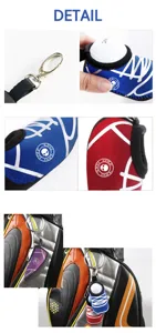 Mini Golfballtasche Sneaker Form Neopren Tasche tragbarer Haken Golf Zubehör Halter