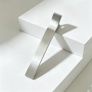 Korean minimalist metal hair clip large duckbill hair barrette for women styling