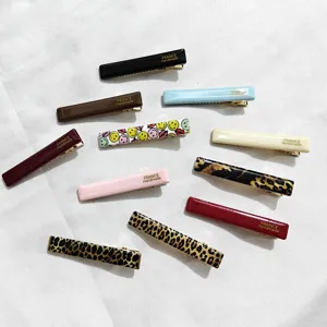 Korean style colorful cute hair clips set, sweet side barrettes for daily styling.