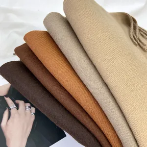 Herbst Winter einfarbige Schal, hochwertige Kunstkaschmir warme Schal für Damen Mode.
