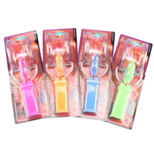 Magnetic spinning top toy with flashing light, colorful gyro toy for kids and fun play.