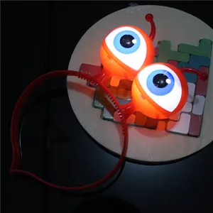 LED glowing eyeball headband funny alien light up hair hoop for party costume events
