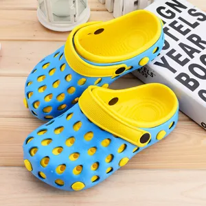 Chaussures de plage creuses respirantes d'été, sabots de jardin antidérapants.