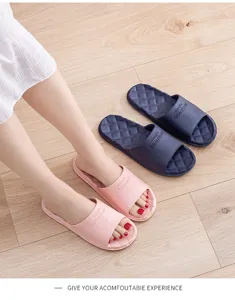 EVA Hausschuhe Damen, bequeme weiche offene Zehen Anti-Rutsch Paare Sandalen für den Alltag.