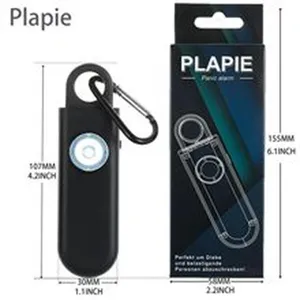 Draagbaar persoonlijk paniek alarm apparaat met sleutelhanger voor persoonlijke veiligheid.