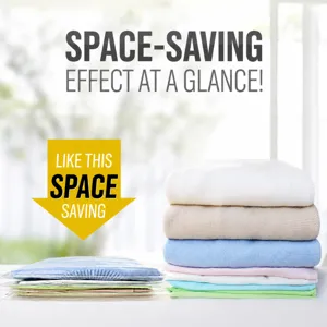 Handmatige vacuüm compressiezak voor kleding reizen draagbare bagage organisator