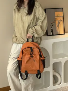 Sac à dos imperméable décontracté de grande capacité avec poches pour voyage et travail