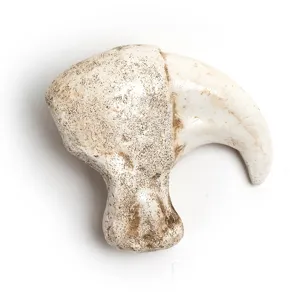 Resin Animal Claw Pendant Retro Antique Bone Style Craft Ornament Necklace DIY Accessory Home Decor