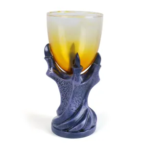 Resin Dragon Claw Goblet Creative Halloween Wine Glass Gothic Bar Party Drinkware