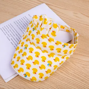 Chapeau de soleil anti-UV pour enfants motif canard, casquette respirante pour garçons et filles.