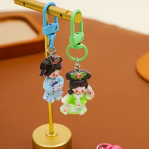 Cute cartoon ancient princess resin charms diy hairclip phone case handmade accessories
