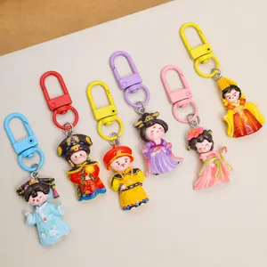 Cartoon Resin Palace Character Charms DIY Craft Accessories For Hair Clip Phone Case Shoe Buckle Jewelry Making