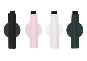 Parapluie pliant compact anti-UV, parasol de poche portable disponible en quatre coloris.