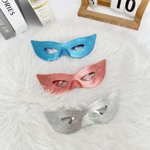 Maskenball Pailletten Maske halb Gesicht galaktische Brille Karneval Party Zubehör