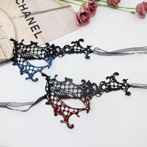 Lace sexy half face masquerade eye mask for party ball performance dress up props item.