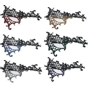 Sexy lace single eye half face mask for party masquerade ball dress up stage performance props