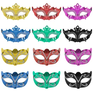 Venezianische Maske Glitzer Karneval Maskerade Kostüm Party Halbgesicht Maske für Halloween