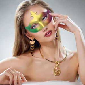 Karneval Retro Halbgesicht Maske für Party Verkleidung und Bühnenauftritt Requisite.