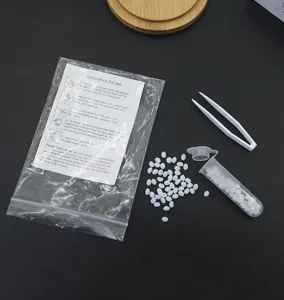 DIY vampire teeth thermal fitting beads kit with tweezers for Halloween costume party props.