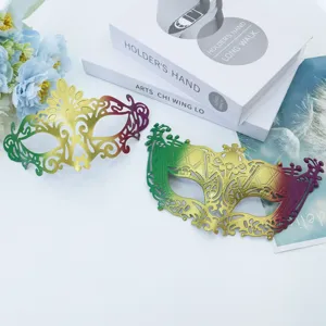 Karneval Retro Halbgesicht Maskerade Maske für Party Bühnenperformance Deko Requisiten