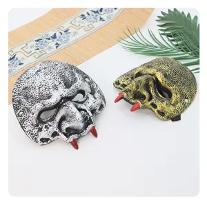 Goblin half gezicht masker Halloween feest kostuum prop eng monster cosplay decoratief accessoire.